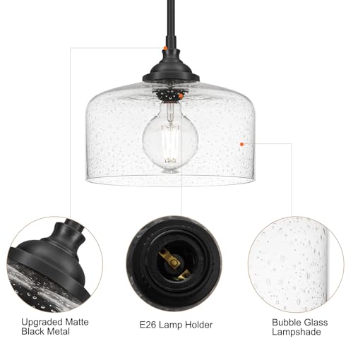 Black Vintage Pendant Lights Kitchen Island