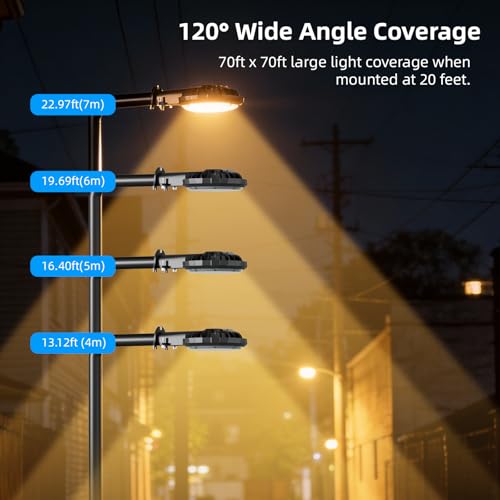 100W LED Barn Light with 10000LM 5000K Warm Light