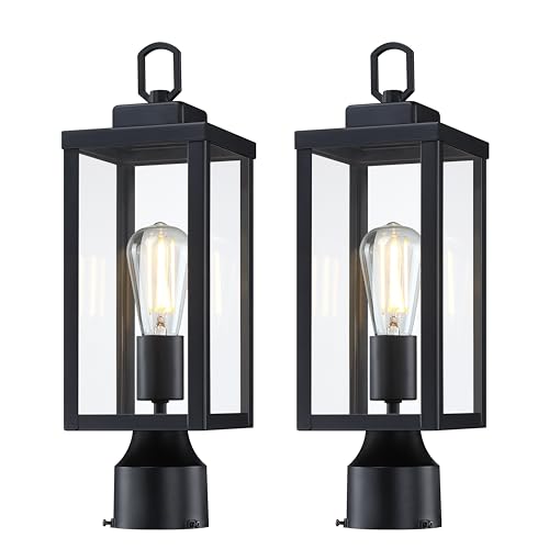 Outdoor Post Light Fixture (2 Count)
