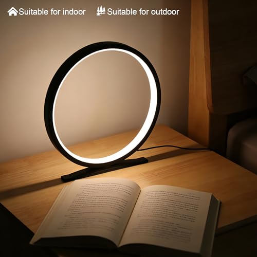 Black Circle Table Lamp