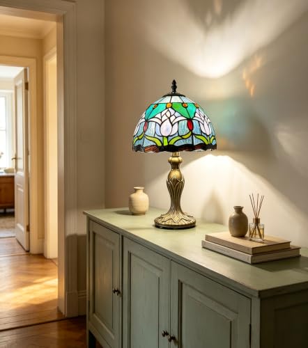 8'' Stained Glass Table Lamp