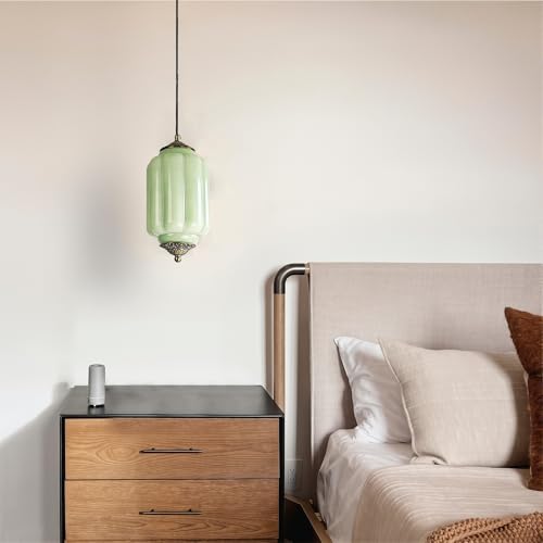 Vintage Milk Glass Pendant Lights Kitchen