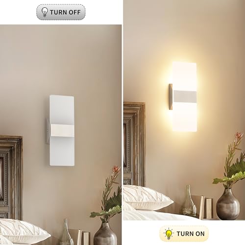 Modern LED Wall Sconces Set of 2