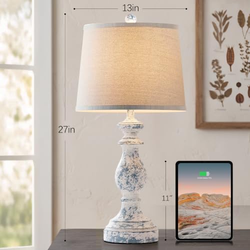 Traditional Table Lamp Set of 2 (2 Count)