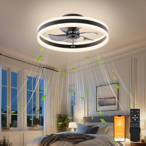 Fandelier Ceiling Fans with Lights and Remote