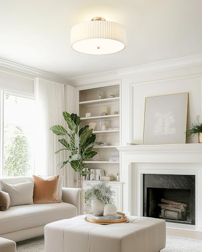 Gold Semi Flush Mount Ceiling Lights