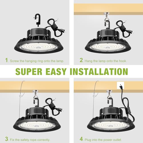 100W Super Bright UFO LED Shop Lights