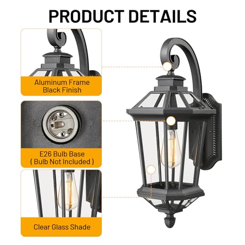 Large Outdoor Wall Lights Exterior Lighting Fixtures Porch Light