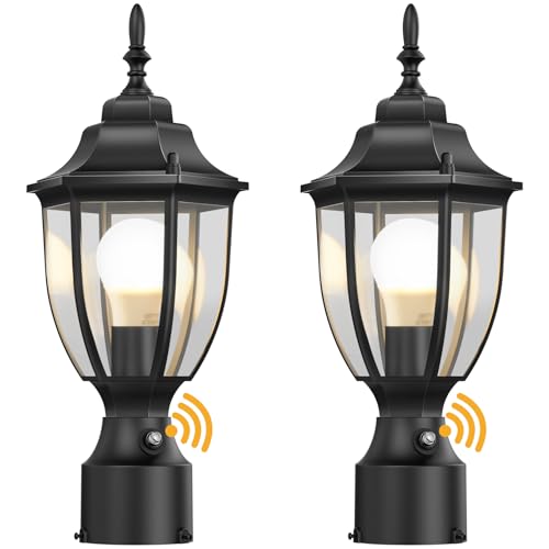 Dusk to Dawn Outdoor Post Lights (2 Count)