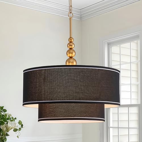 Lighting Double Drum Chandeliers