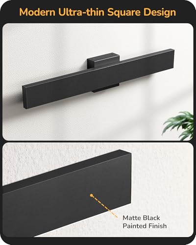 23.6" Modern Outdoor Wall Light (2 Count)