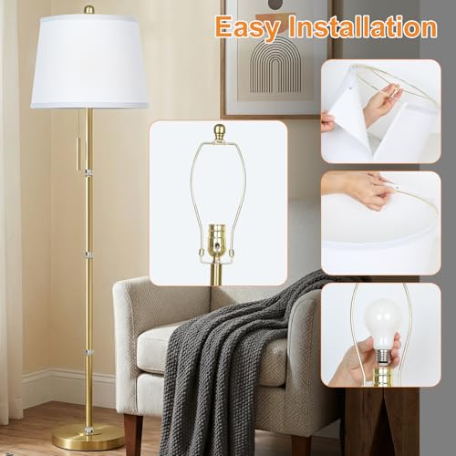 Gold Floor Lamps for Living Room