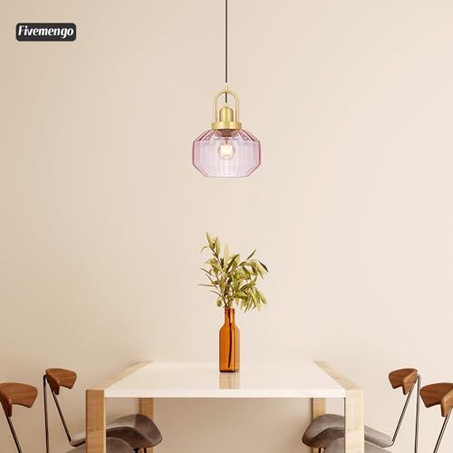 9in Mid Century Modern Pendant Light