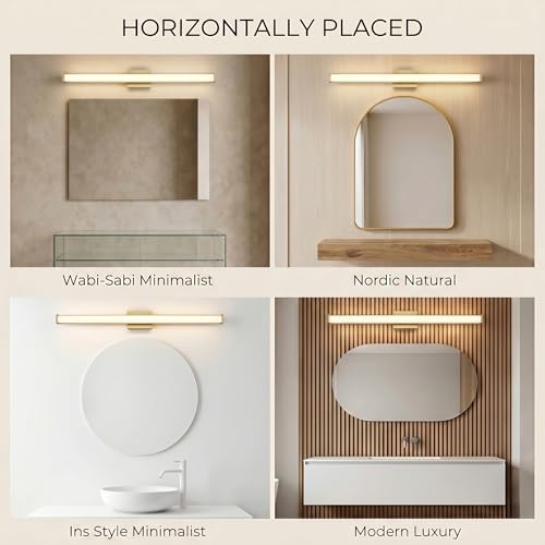 48" Modern LED Bathroom Light Fixtures (48 Count)