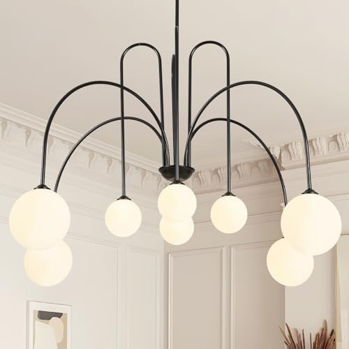 Modern Black Chandelier