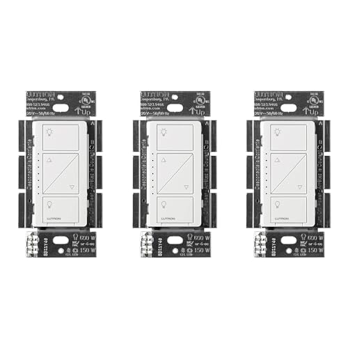 Caseta Smart Dimmer Switch (3 Count)