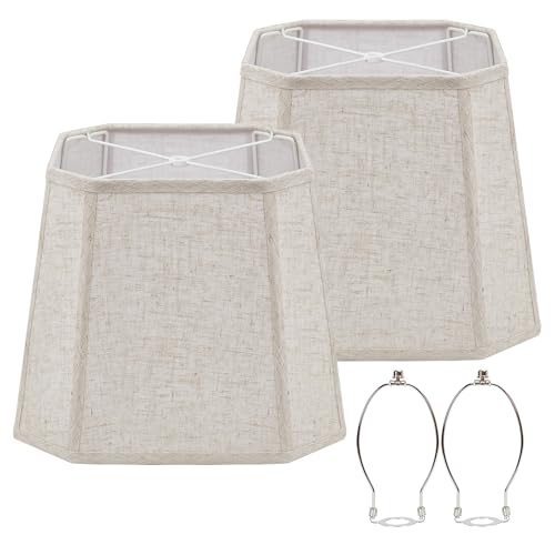 2 Pack Rectangular Lampshades (2 Count)