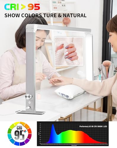 Foldable Half Moon Light for Nail Desk