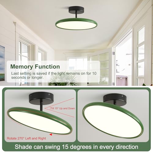 Nordic Semi Flush Ceiling Light