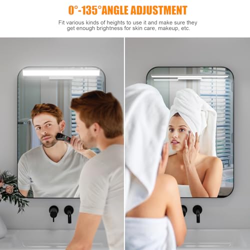Led Vanity Light Bar for Mirror with Adjustable Angle for Makeup