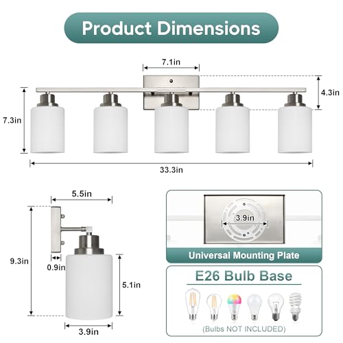 Bathroom Light Fixtures