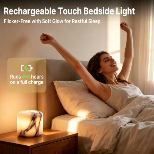 Marble Table Lamp Pat Lamp Touch Lamp Type
