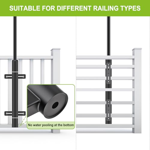 Deck Railing Umbrella Holder for 1