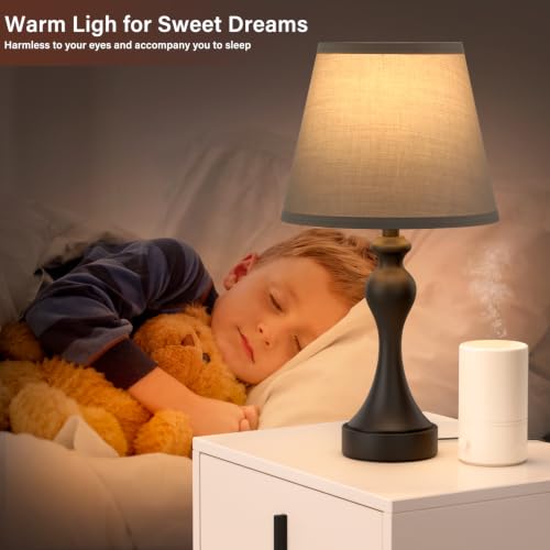 Touch Lamps for Nightstand (2 Count)