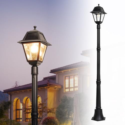 82" LED Post Solar Light