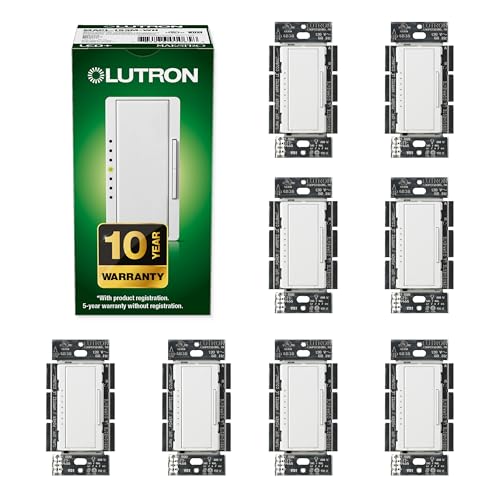 Maestro LED+ Dimmer Switch for Dimmable LED (8 Count)