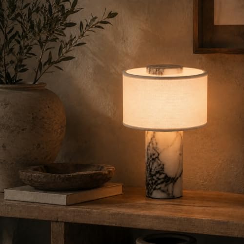 Marble Lamp Lamps Rechargeable Modern Decorative Touch Dimmable Cordless Design Bedside Lamp for Home Decor