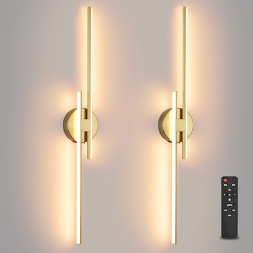 Battery Operated Wall Sconce Set of 2 (2 Count)