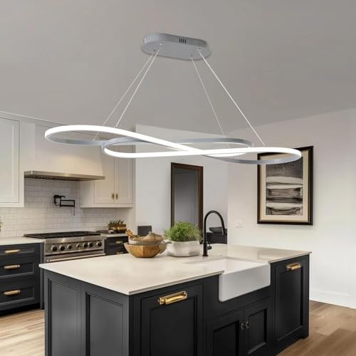 Dimmable Adjustable LED Pendant Chandelier 3000K