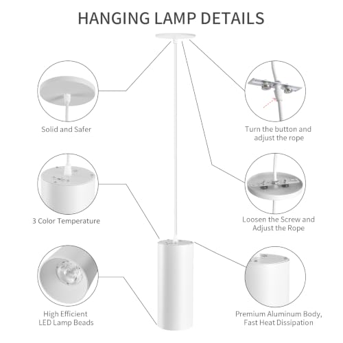 4" Pendant Lights Kitchen Island (2 Count)