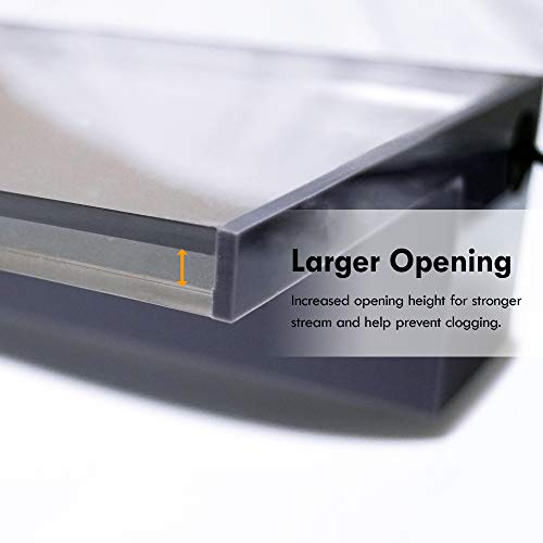 Sheer Elegance 36 in Color Changing Acrylic Spillway