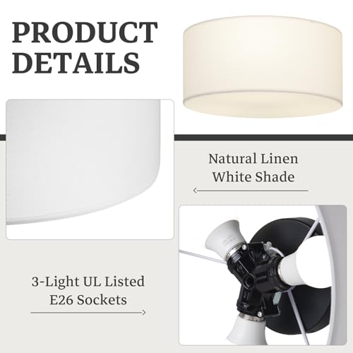 Semi Flush Mount Ceiling Light Fixture