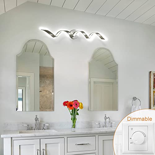 Dimmable Modern LED Bathroom Vanity Light 32 inch