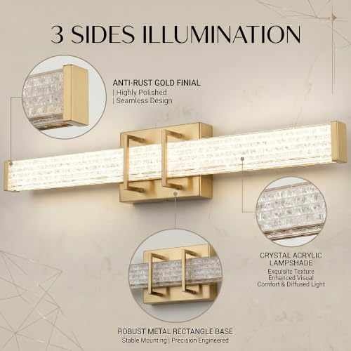 48" Modern LED Bathroom Light Fixtures (48 Count)