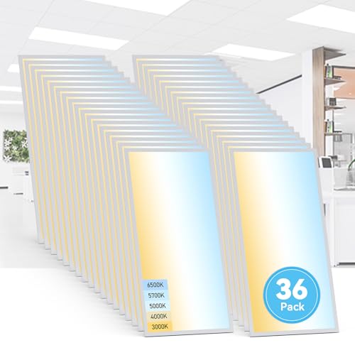36 Pack 2x4 LED Flat Panel Light