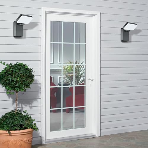 40W Modern Sleek Wall Light 3000LM 360° Rotatable Light Head 8Pack (8 Count)