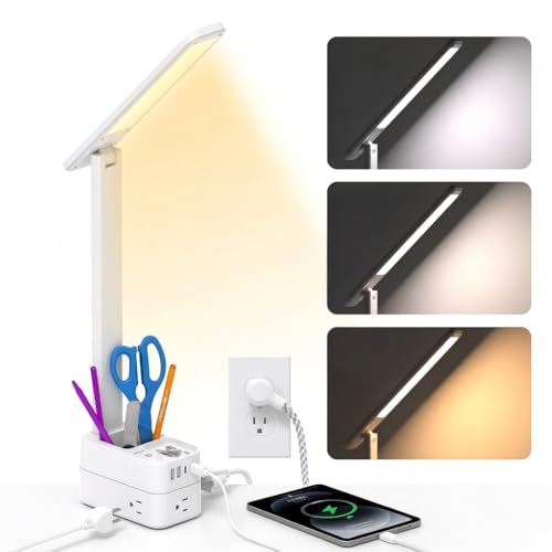 Desk Lamp with Pen Holder