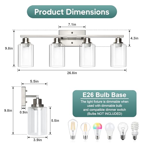 Bathroom Light Fixtures