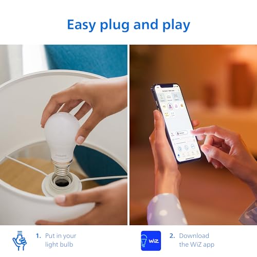 Smart Lighting Connected Light Bulbs (4 Count)