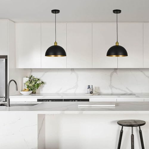 Black Pendant Lights Kitchen Island