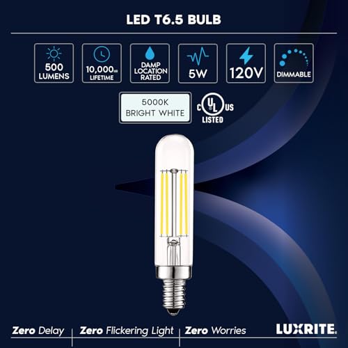 Vintage E12 LED Bulb 60W Equivalent (12 Count)