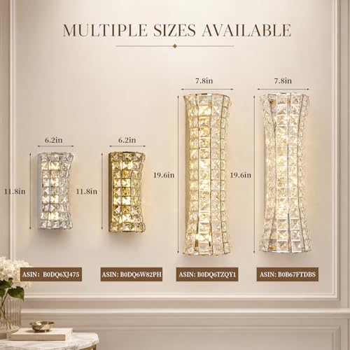 Crystal Wall Light Fixtures
