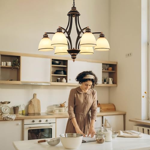 6 Light Chandelier