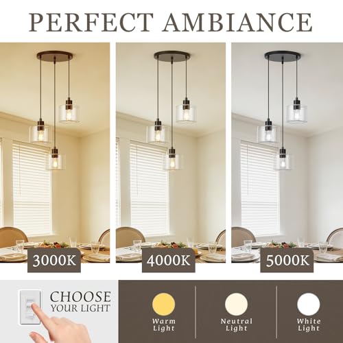 3 Light Pendant Lighting