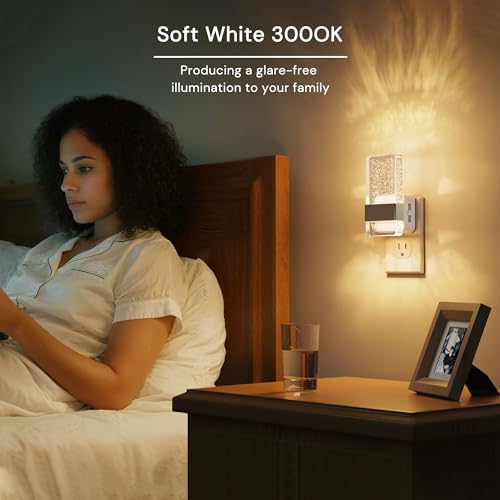 Night Light Dimmable Night Lights Plug into Wall (2 Count)