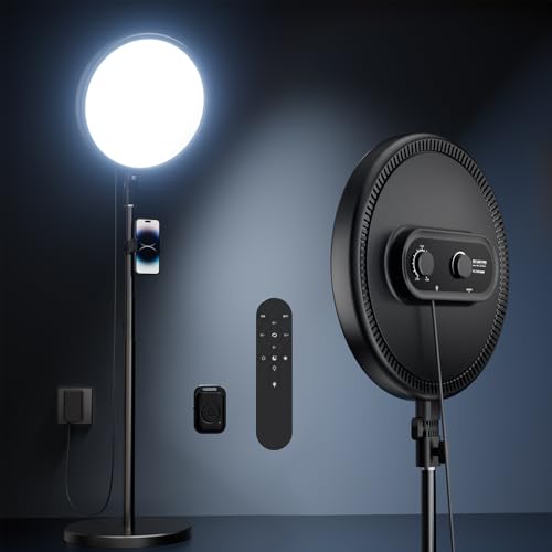 Large Ring Light with 79" Stand